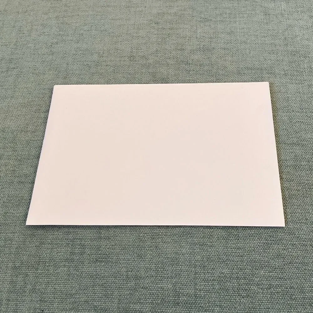 Colonial Williamsburg Blank Card, Letter M